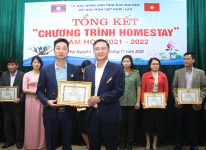 Tổng kết Chương trình Homestay đón lưu học sinh về nhà dân