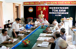 Thái Nguyên: Toạ đàm ‘’Hồ Chí Minh với người cao tuổi và tổ chức người cao tuổi’’