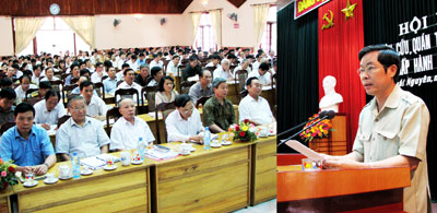 Nghiên cứu quán triệt Nghị quyết TW 4, khoá X