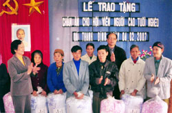 ''Làm từ thiện phải xuất phát từ cái tâm''