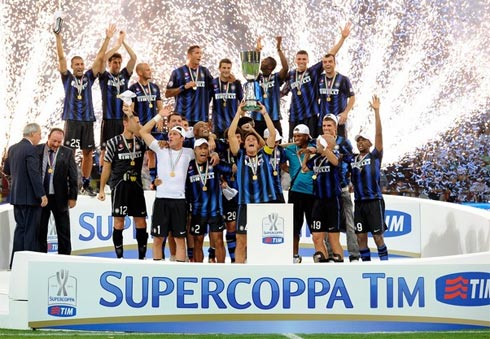 Eto’o lập cú đúp, Inter Milan giành Siêu cúp Italy