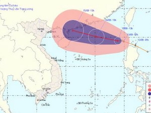 Bão số 8 sẽ còn tiếp tục mạnh thêm
