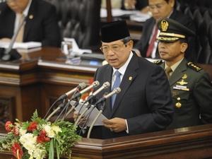 Ông Yudhoyono nhậm chức Tổng thống Indonesia