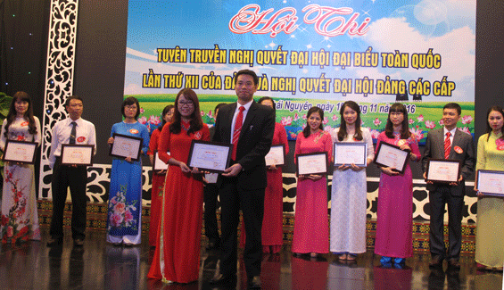 Hội thi tuyên truyền nghị quyết đại hội Đảng các cấp