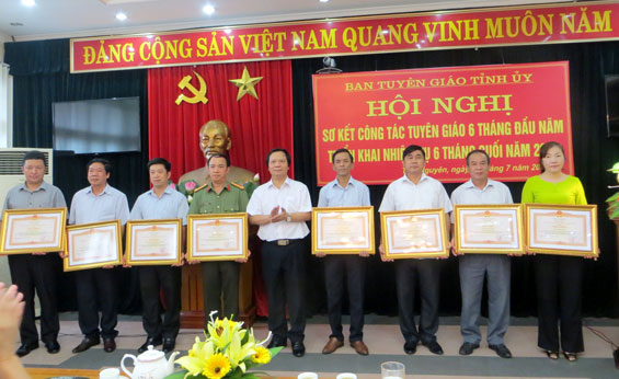 Tập trung thực hiện nhiệm vụ 6 tháng cuối năm