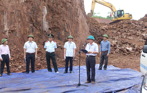 Cưỡng chế thu hồi đất phục vụ thi công đường Thái Nguyên - Chợ Mới