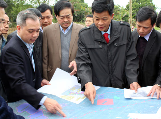 Khảo sát thực địa khu công nghiệp Sông Công II