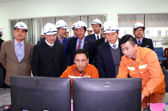 Lãnh đạo tỉnh thăm, đôn đốc sản xuất tại các đơn vị đầu Xuân Bính Thân