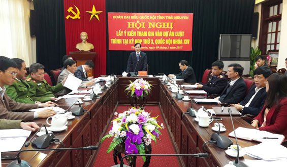 Góp ý tham gia hai dự thảo luật