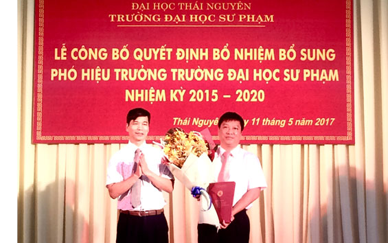 Công bố Quyết định bổ nhiệm Phó Hiệu trưởng