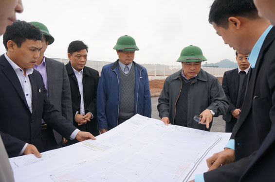 Kiểm tra tiến độ giải phóng mặt bằng các dự án