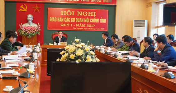 Khối Nội chính: Bàn phương hướng, nhiệm vụ công tác quý 2