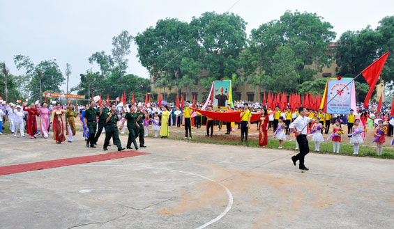 360 vận động viên tham gia Đại hội Thể dục thể thao