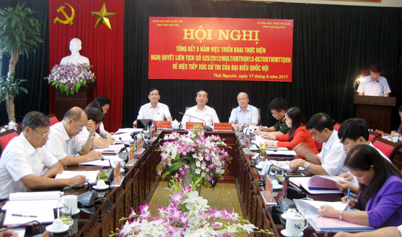 Nâng cao hiệu quả hoạt động tiếp xúc cử tri của Đoàn đại biểu Quốc hội tỉnh