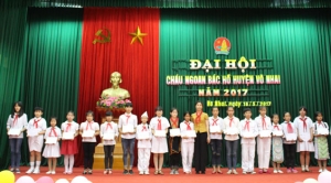 Tuyên dương, tặng quà cho hơn 100 cháu ngoan Bác Hồ