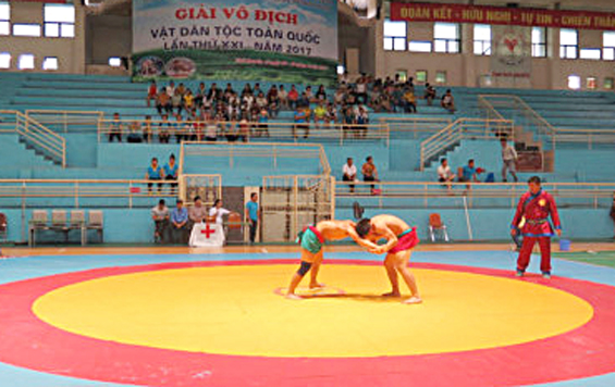 Kết thúc Giải Vô địch Vật dân tộc toàn quốc