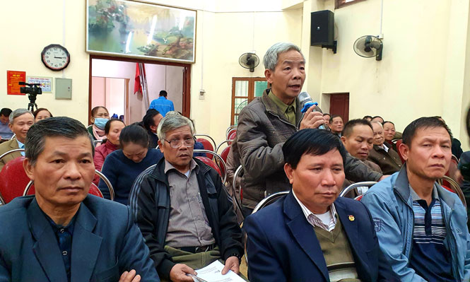 Tiếp xúc cử tri sau kỳ họp HĐND tỉnh