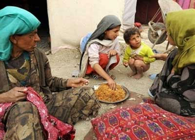 Nạn đói hoành hành ác liệt ở Afghanistan