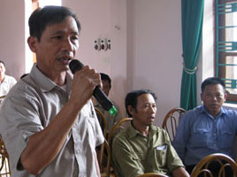 Đại biểu Quốc hội tiếp xúc cử tri tại T.P Thái Nguyên, T.X Sông Công và huyện Phú Bình