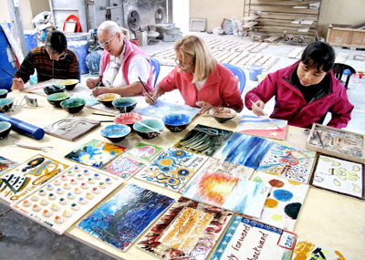 Khánh thành đoạn tranh tường Argentina trên "Con đường Gốm sứ"