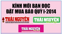 Mời bạn đọc đặt mua báo quý I - 2014