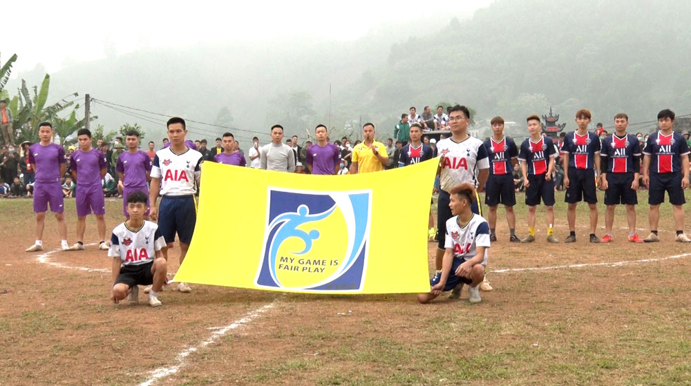 25/30 xã, thị trấn tổ chức thi đấu các môn thể thao