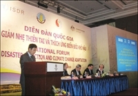 Việt Nam ưu tiên phòng chống bão lụt và giảm nhẹ thiên tai