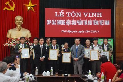 Tôn vinh các thương hiệu sản phẩm trà nổi tiếng