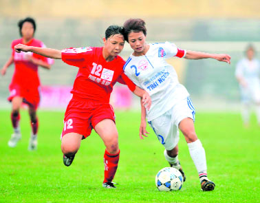 Khai mạc giải bóng đá nữ VĐQG 2010: Chủ nhà giành chiến thắng