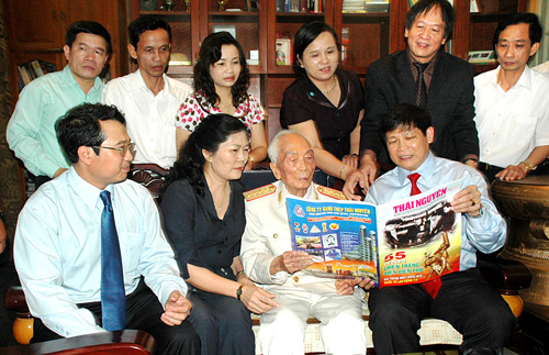 Nhớ lần về thăm Đại tướng