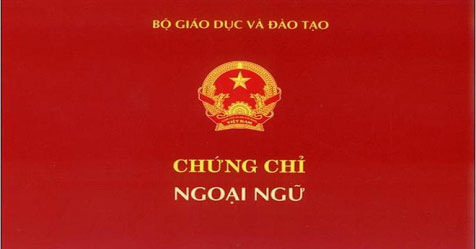 Thông tin cần biết về chứng chỉ ngoại ngữ được công nhận, thay thế chứng chỉ A, B, C