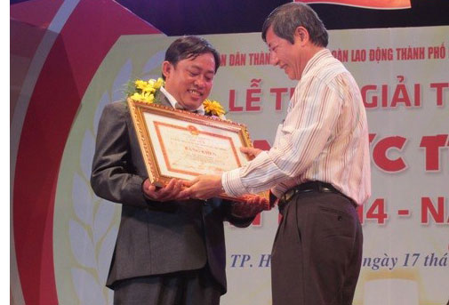 12 công nhân lao động đoạt Giải thưởng Tôn Đức Thắng