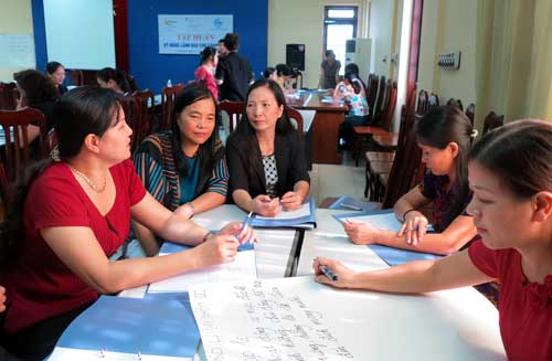 Tập huấn kỹ năng lãnh đạo cho cán bộ nữ