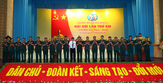 Đại hội Đảng bộ Quân khu 1 lần thứ XIV thành công tốt đẹp