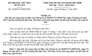 Rút ngắn thời gian hoàn trả tiền ký quỹ sau khi thu hồi giấy phép kinh doanh dịch vụ lữ hành