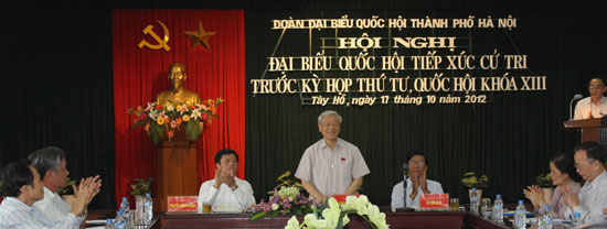 Đảng, Nhà nước quyết tâm chống tham nhũng, lãng phí