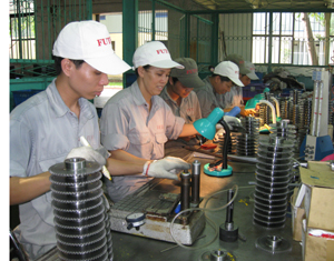 T.X Sông Công: 6 tháng đầu năm giá trị sản xuất tăng 57,29%