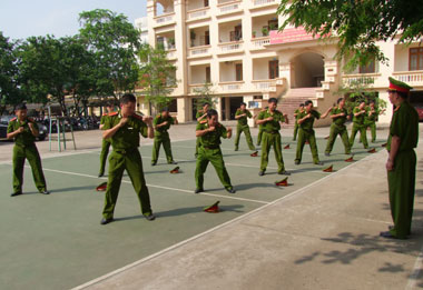 Điều lệnh là sức mạnh của công an