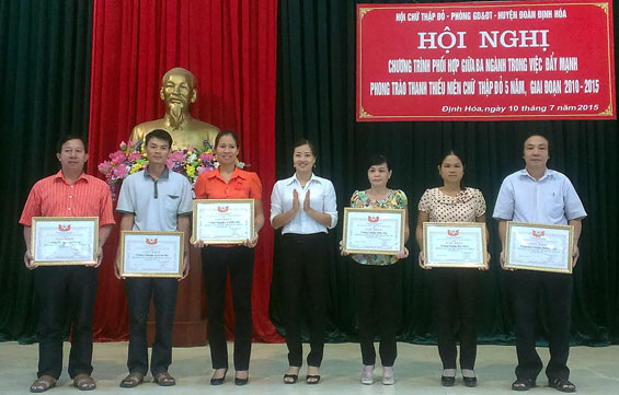 Tổng kết công tác Thanh, thiếu niên Chữ thập đỏ