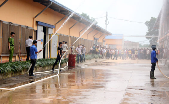 Thực tập phương án chữa cháy