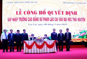 Sáp nhập Trường Cao đẳng Sư phạm Lào Cai vào Đại học Thái Nguyên