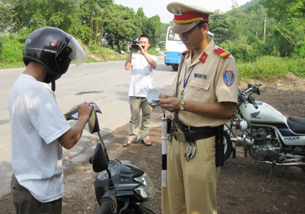Thái Nguyên: Tăng cường xử lý xe vi phạm tốc độ