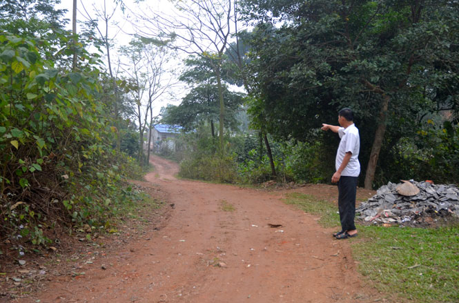 Làm nhà ở nhiều năm nhưng không có lối vào