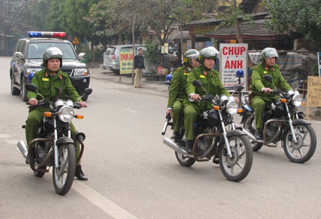 Xây dựng lực lượng vững mạnh xứng đáng là lực lượng nòng cốt trong sự nghiệp bảo vệ an ninh trật tự