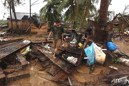 238 người thiệt mạng, hàng trăm người mất tích vì bão Bopha