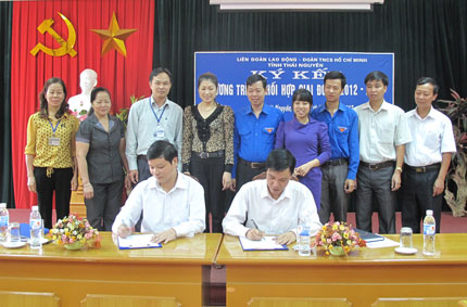 Ký kết chương trình phối hợp hoạt động