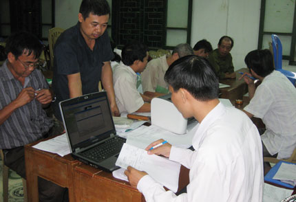 Kiểm tra việc thực hiện Chương trình xây dựng nông thôn mới