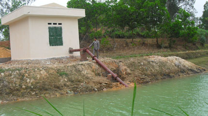 Phổ Yên chủ động chống hạn vụ Đông Xuân