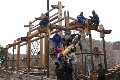 Triển khai trùng tu xây dựng chùa Cải Đan