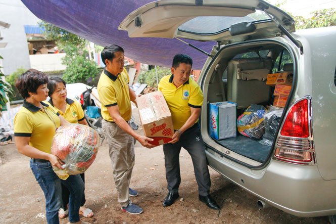 Hướng về miền Trung bằng hành động thiết thực